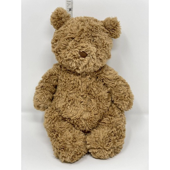 JellyCat of London "Bumbly Bear" Plush Toy Brown Teddy Small 11" Super Soft - Picture 2 of 4